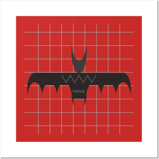 Geometry Bat Posters and Art